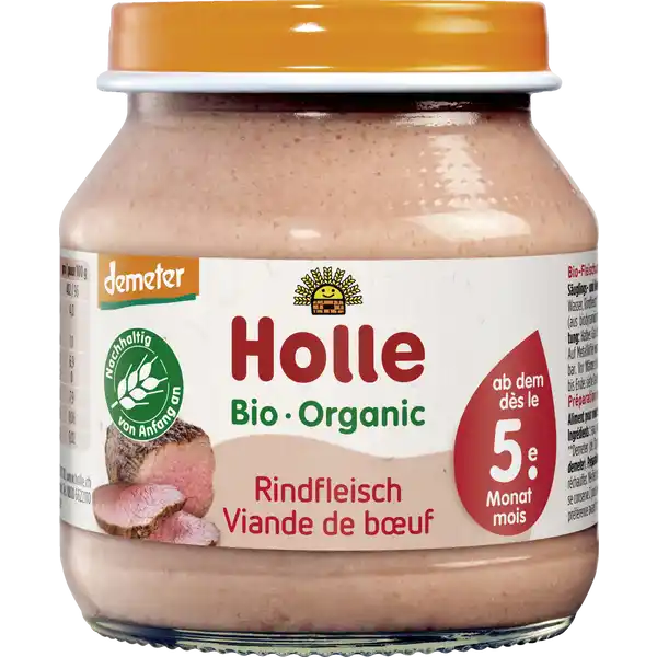 Rindfleisch ab dem 5. Monat