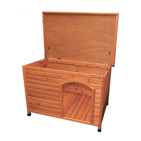 Trixie Casota Madeira Natura telhado plano para Cães 79x116x82cm