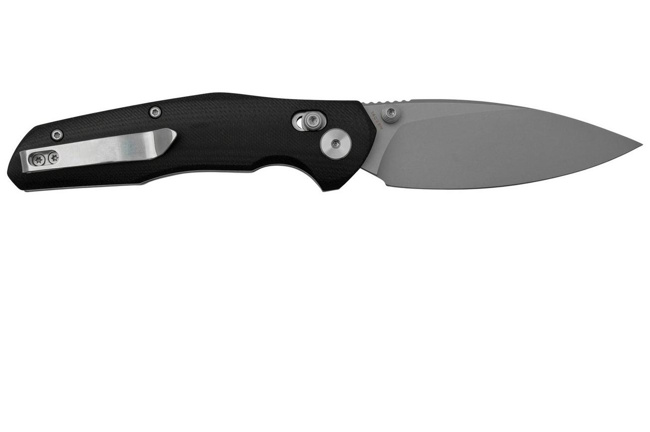 Bestechman Ronan BMK02D Black G10, Stonewashed, zakmes