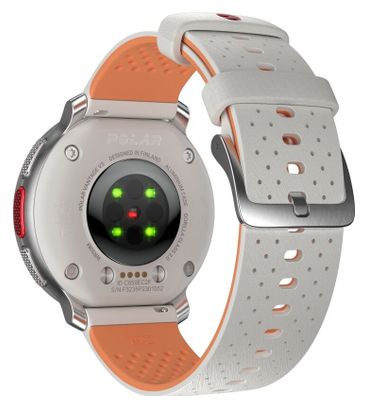 Montre GPS Polar Vantage V3 Blanc Orange
