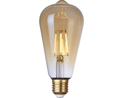 FLAIR LED Lamp ST64 amber E27/4W(33W) 380 lm 2000K warm wit