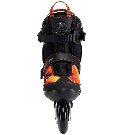 K2 Rulleskøjter - Hero Boa Alu - Sort/R?d/Orange