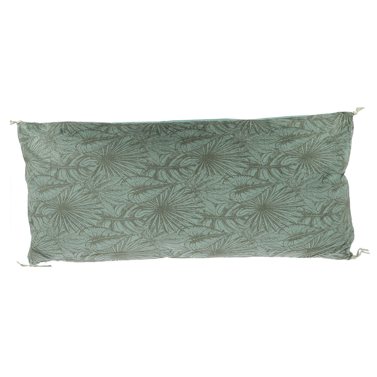 En Fil d'Indienne Housse de coussin Goa céladon - 50x100 cm