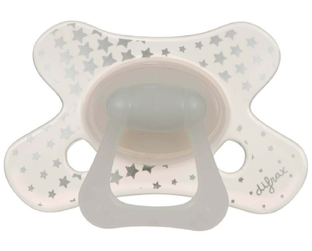 Difrax Fopspeen Dental 6  maanden Glow In The Dark 1ST