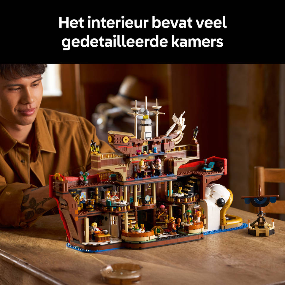 LEGO ONE PIECE het drijvende restaurant Baratie 75640