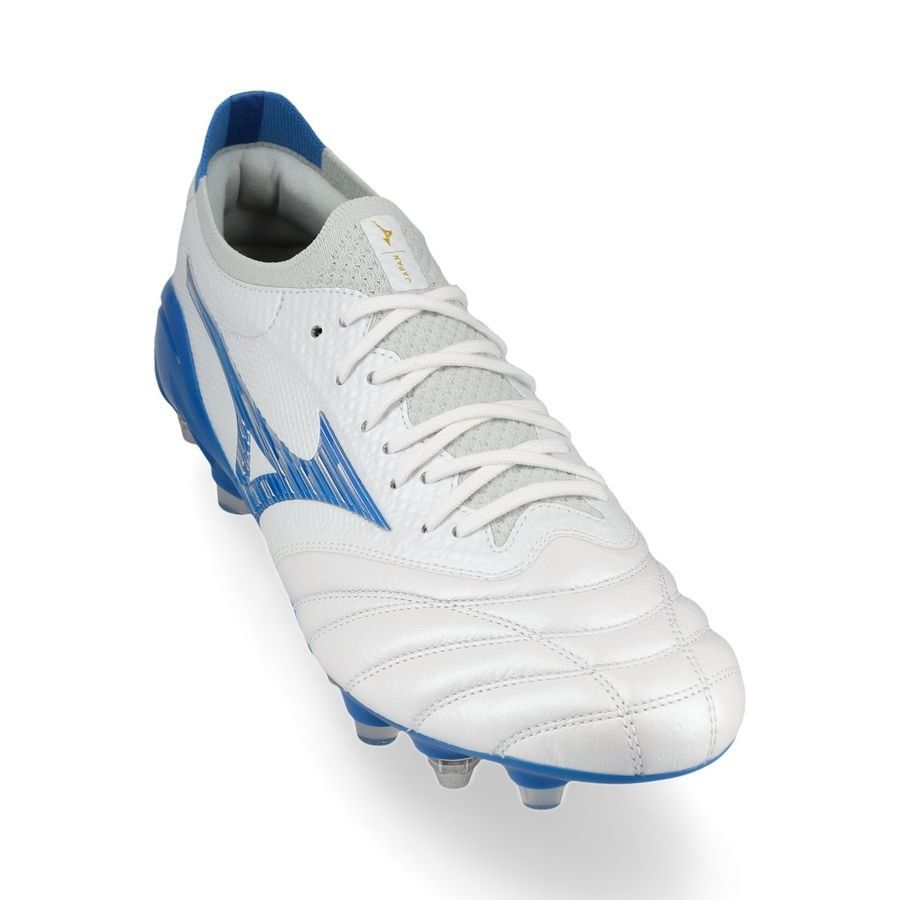 Mizuno Morelia Neo IV Beta Made in Japan SG Mugen - Blanc/Bleu