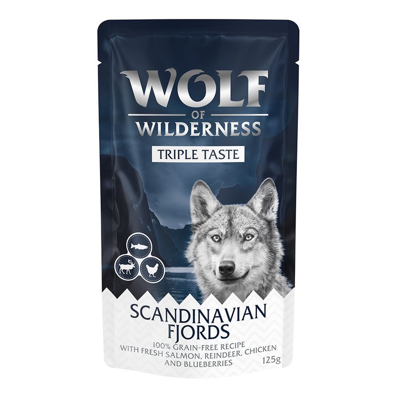 Wolf of Wilderness Triple Taste 12 x 125 g