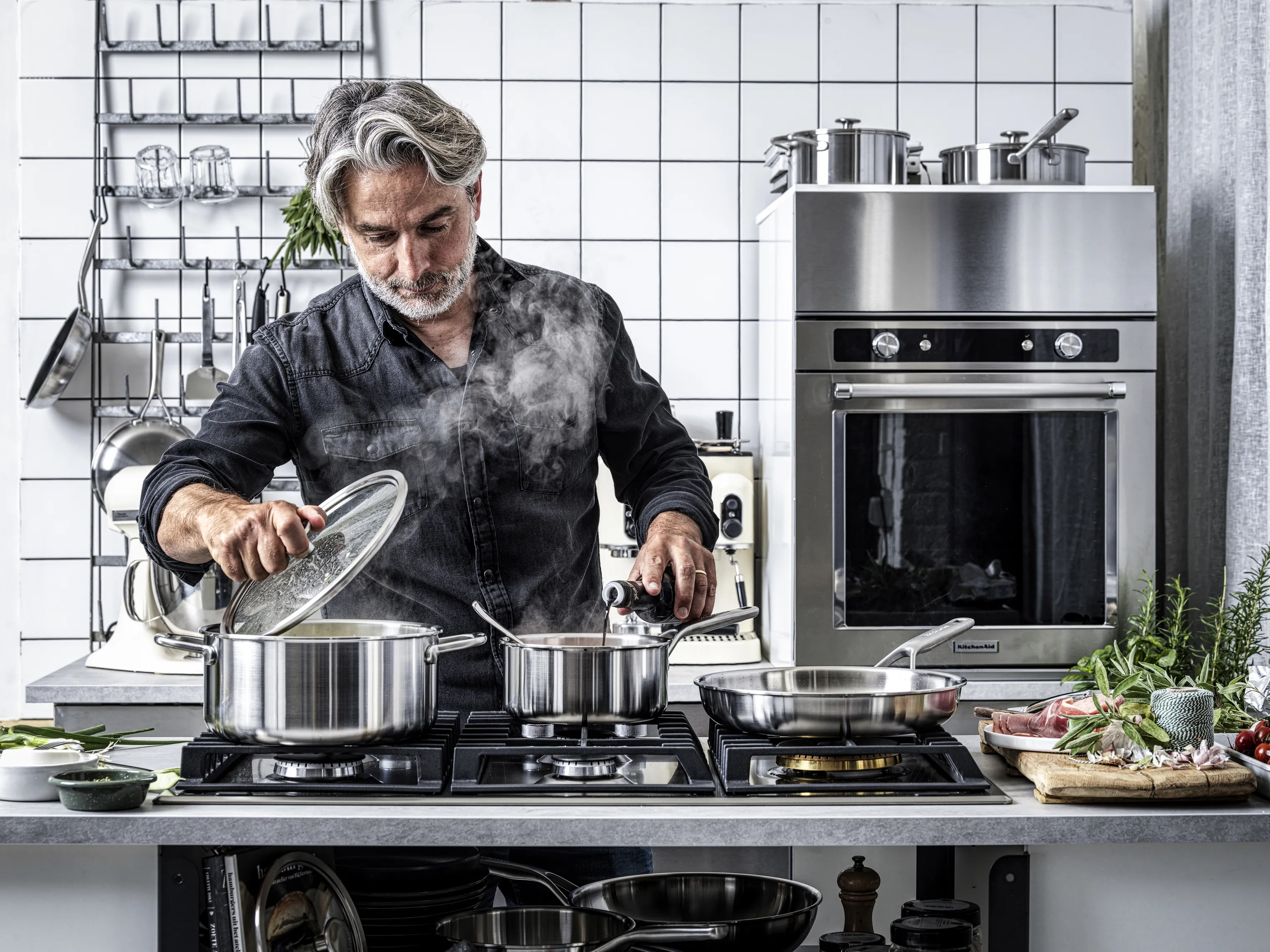 KitchenAid Multi-Ply Proline Stegepande