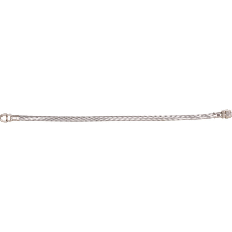 BPE RVS flexibele slang 50cm 12mm knel x 10mm knel
