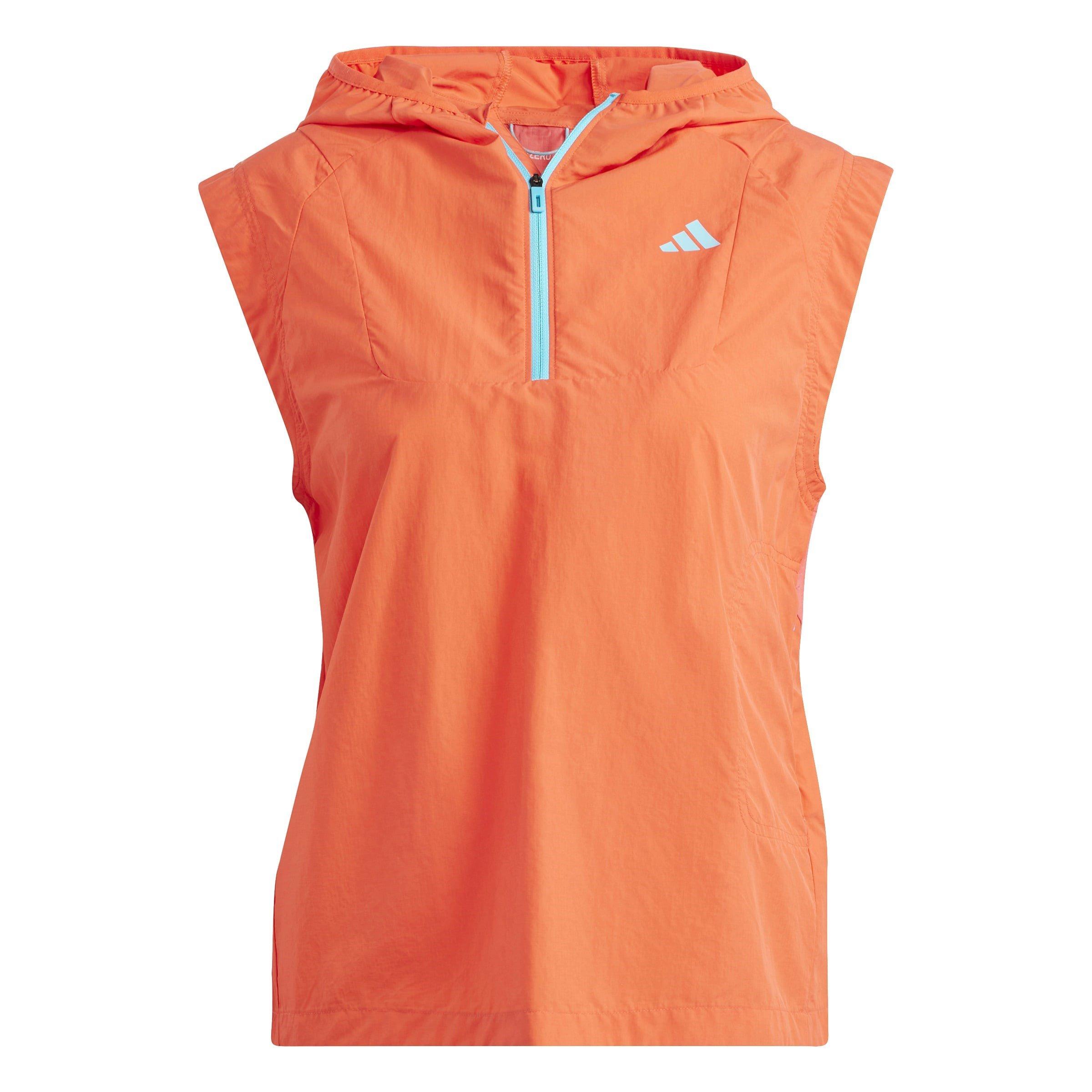 adidas Adizero Half Zip Running Vest Womens