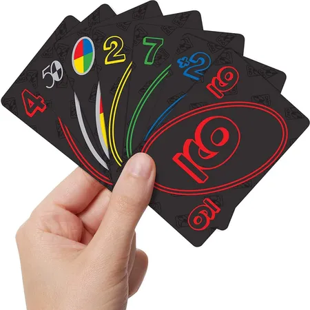 Mattel Games UNO Premium, 50 Jahre UNO Jubiläumsedition (mit Münze)