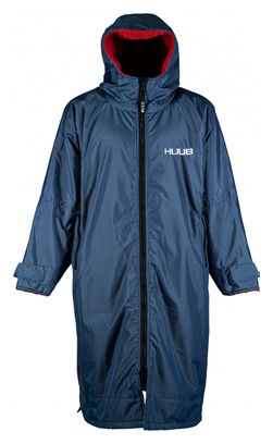 Poncho de Change Huub Bleu Rouge
