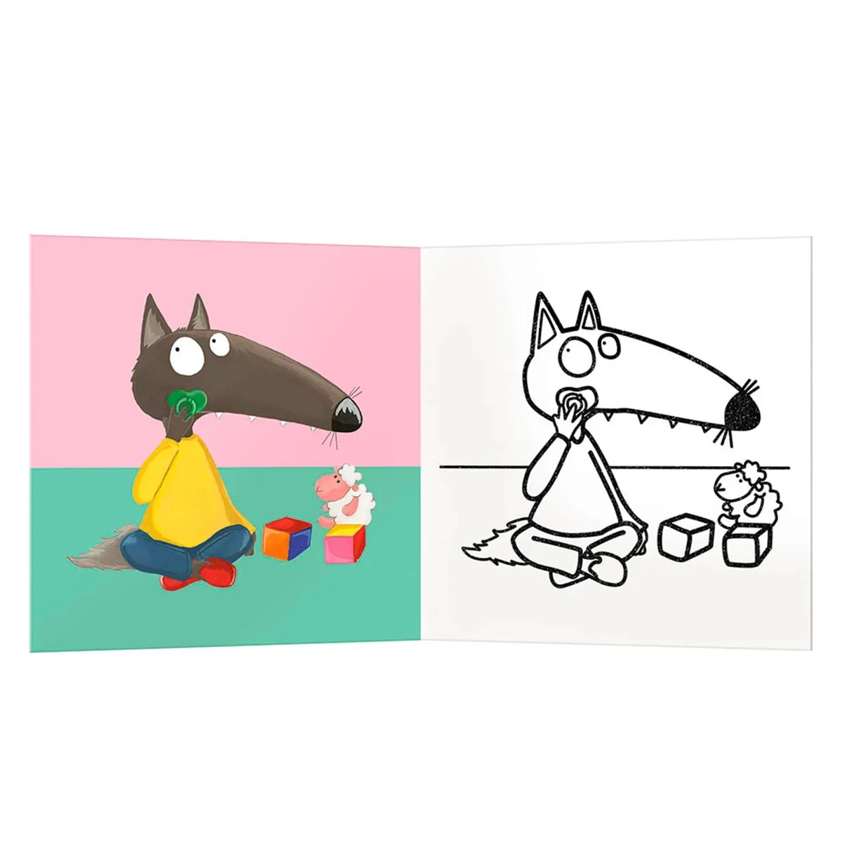 Auzou Mes Premiers Coloriages P'tit Loup