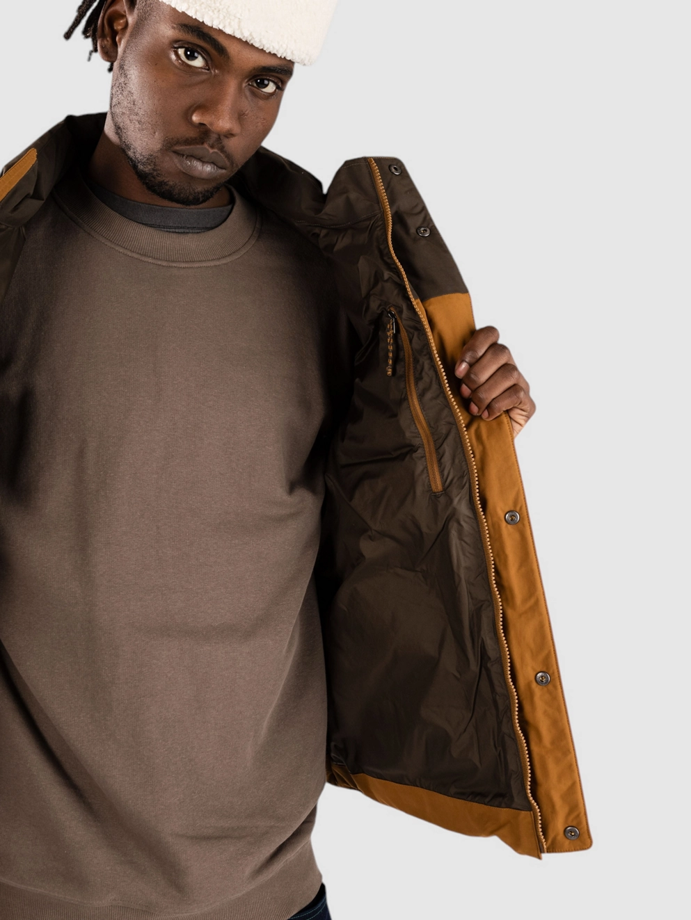 Patagonia Downdrift Vest shelter brown