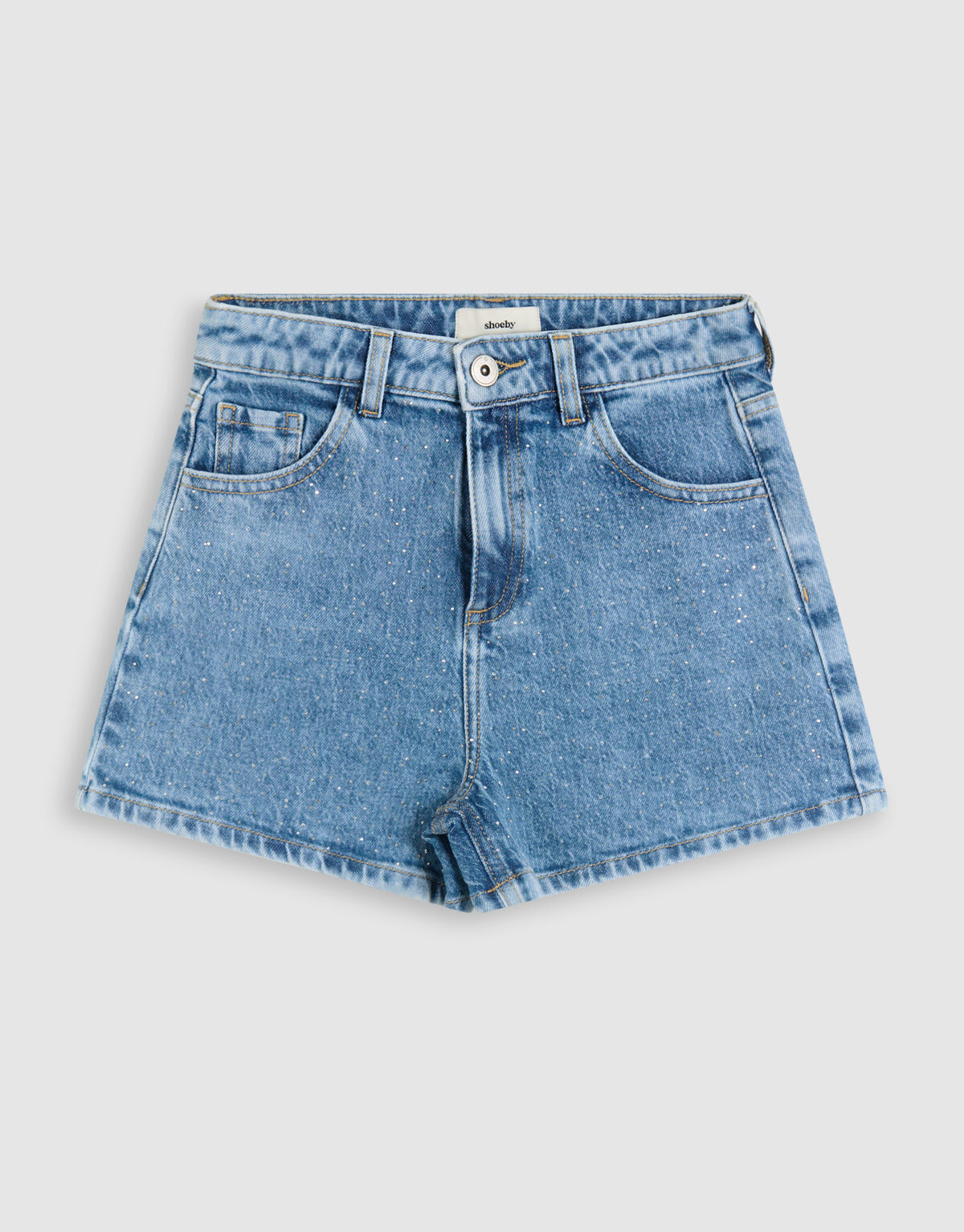 Strass Short Bleached