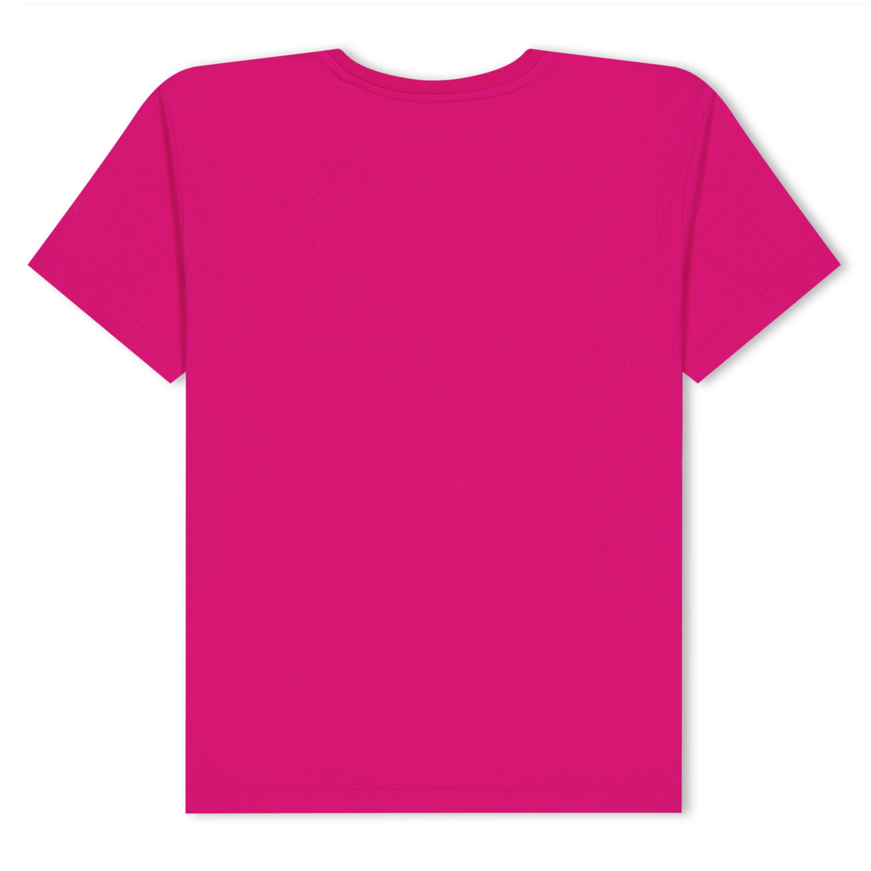 Off White Embellished Crystal Logo T Shirt Juniors