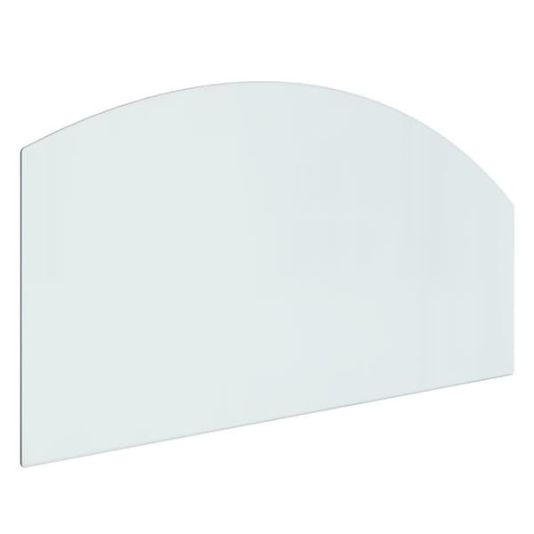 vidaXL Glassplate for peis 100x50 cm