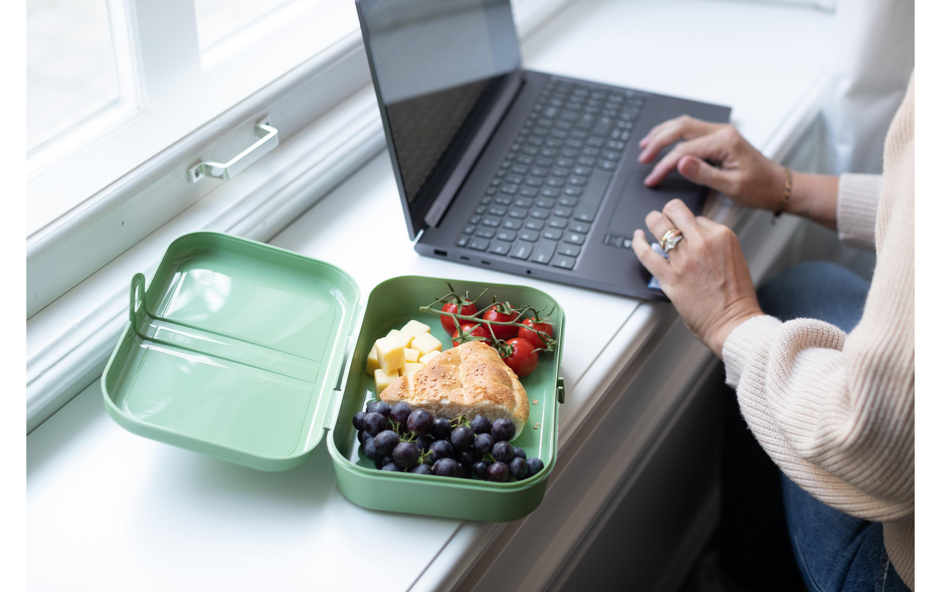 Lunchbox Pascal L GrauLunchbox mit Trennsteg