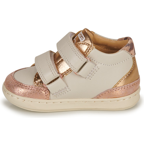 Shoo Pom - BOUBA SCRATCHY WAVES - Blanc / Rose / Doré