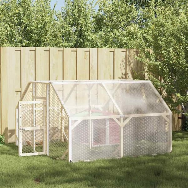 vidaXL Plantetrekk med maljer 2x4 m polyetylen