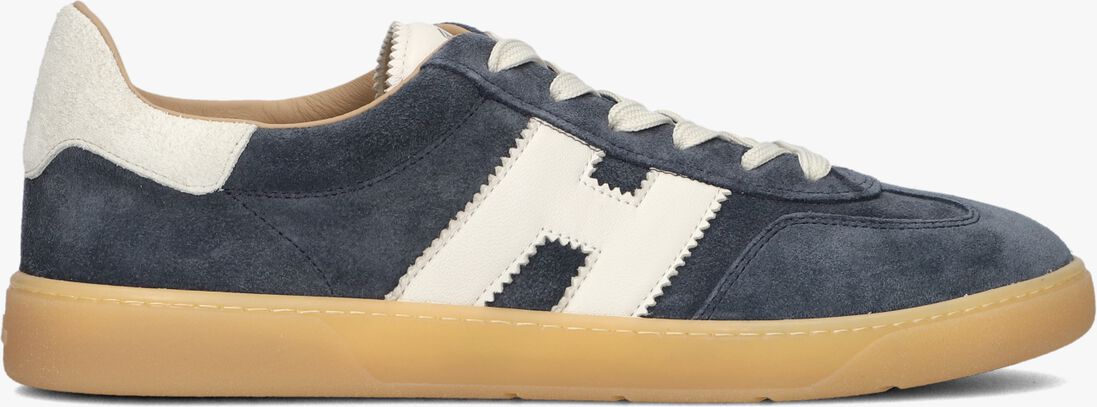 blauwe hogan lage sneakers cool allacciato h