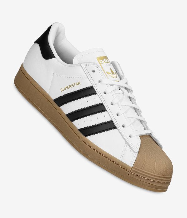 adidas Skateboarding Superstar ADV Schuh (white core black gum 4)