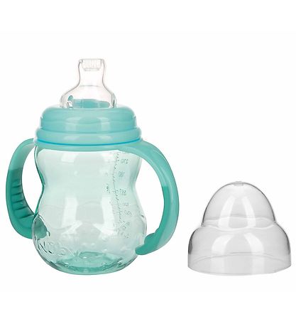 Nuby Drikkeflaske m. H?ndtag og Drikketud - 240ml - Aqua