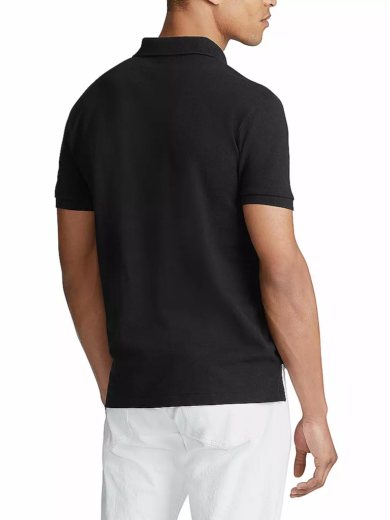 POLO RALPH LAUREN Poloshirt Custom Slim Fit  schwarz