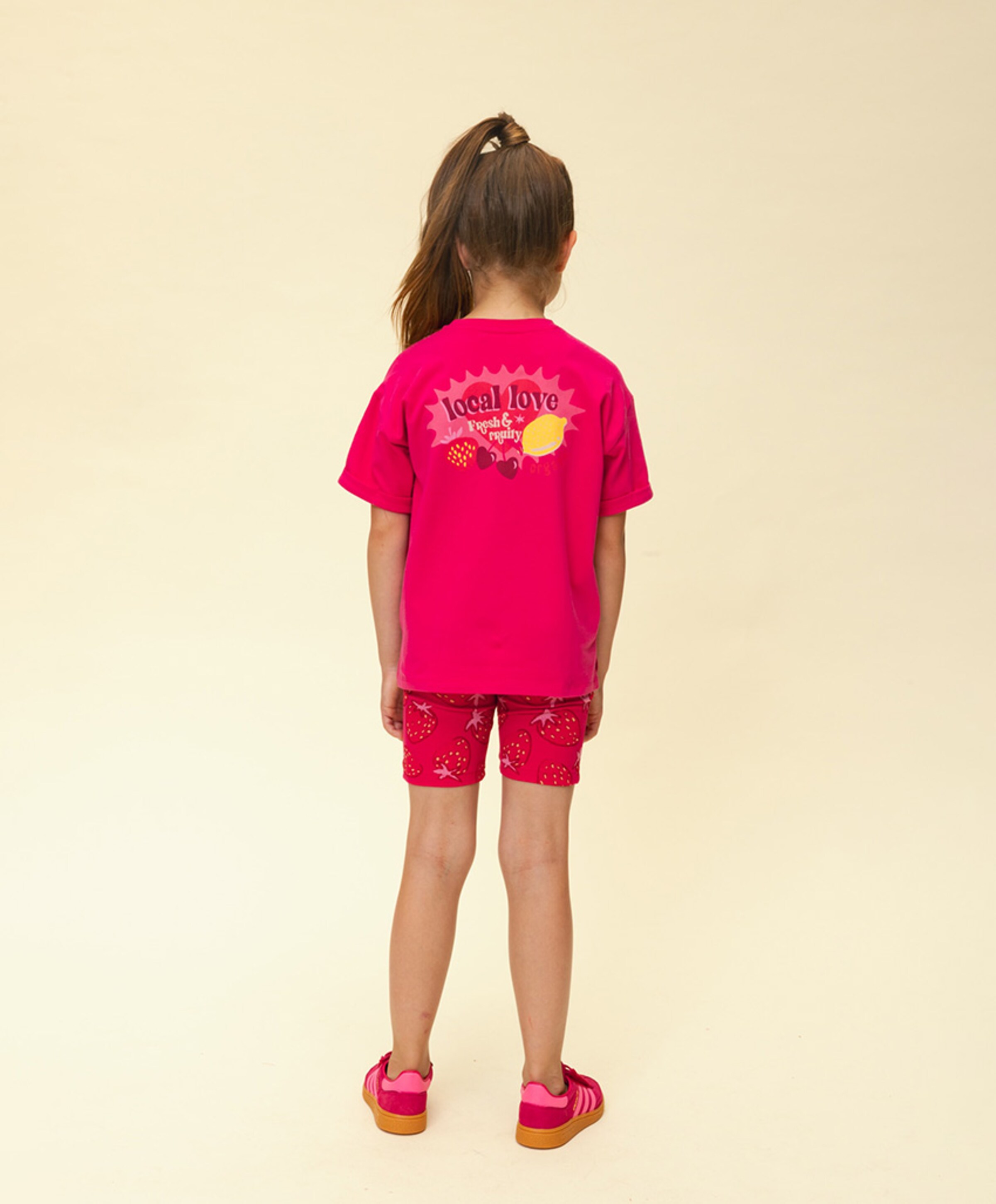 Looxs Little Meisjes T-shirt roze