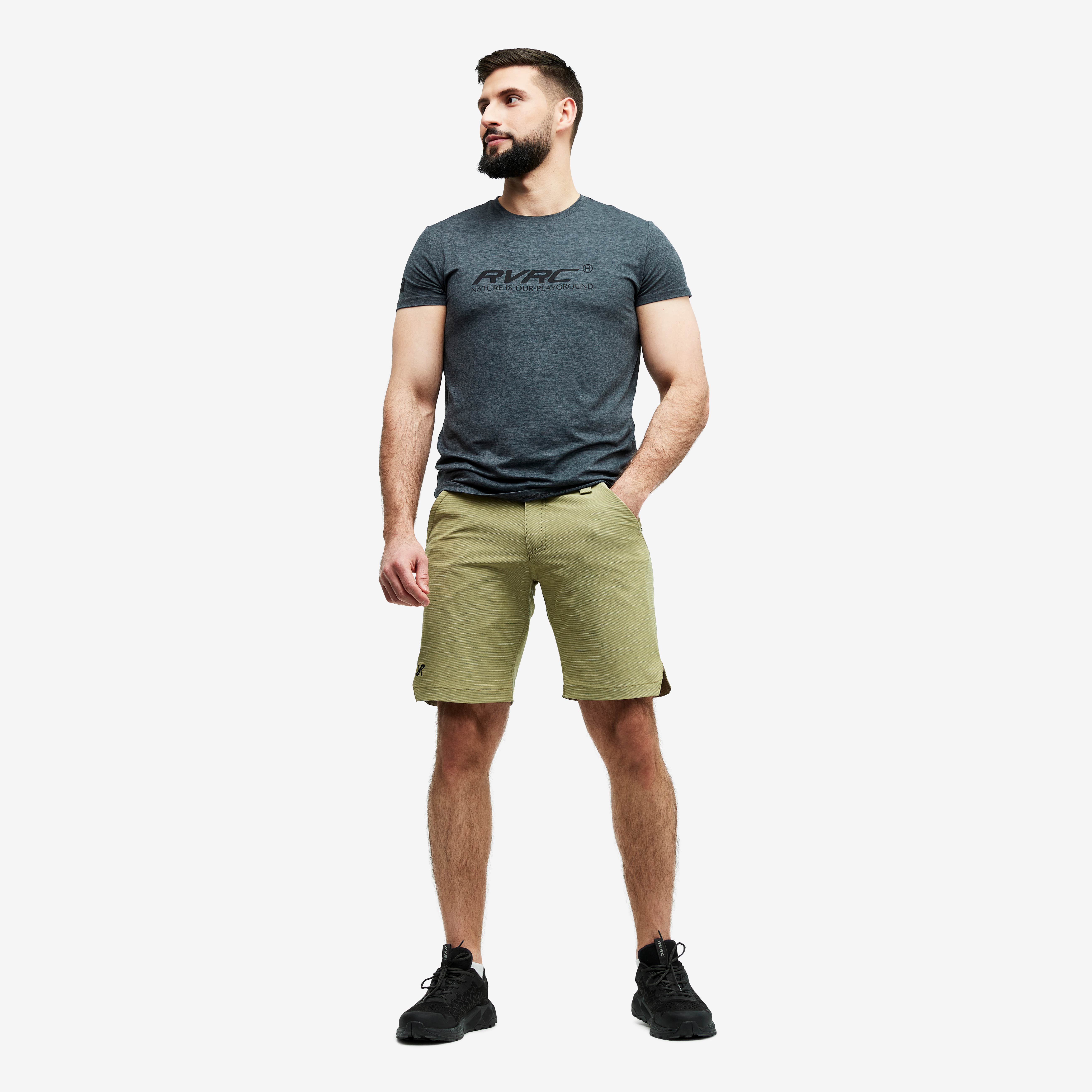 Hike & Dive Shorts Herre Aloe