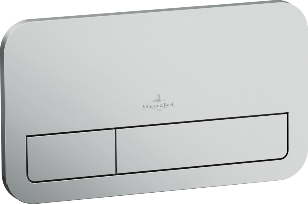 Villeroy & Boch ViConnect bedieningsplaat 200S chroom mat