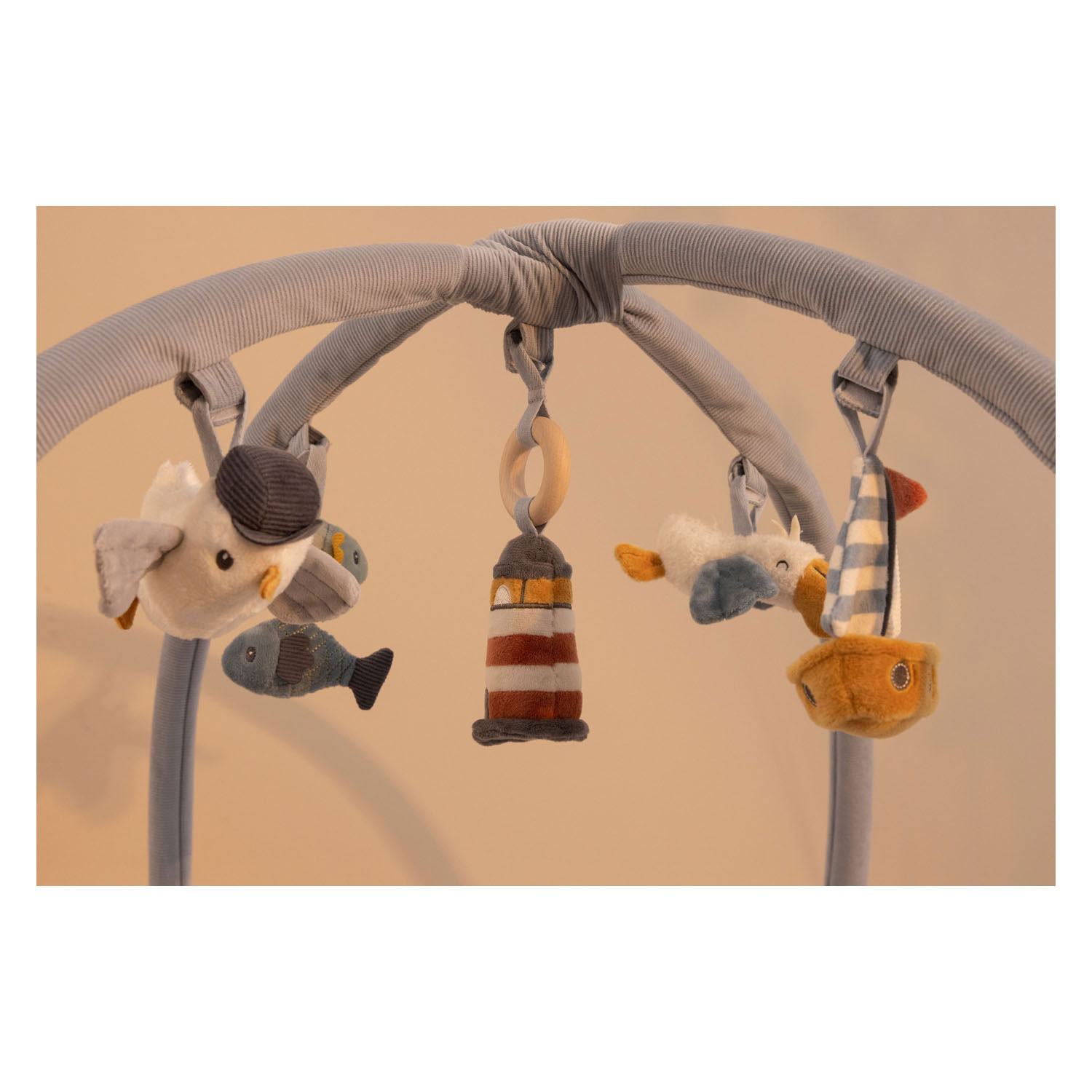 Little Dutch Speelkleed Babygym met Boog Sailors Bay