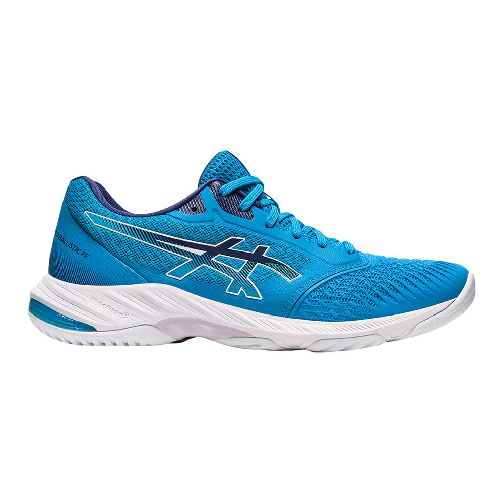 Asics NETBURNER BALLISTIC FF 2 - Chaussures volleyball Homme island blue/indigo blue