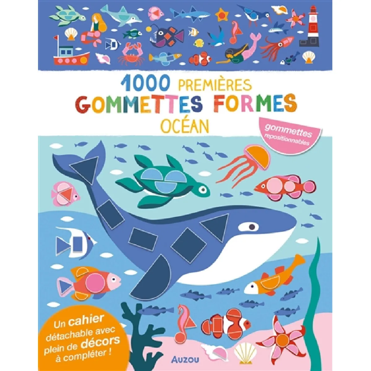 Océan : 1.000 premières gommettes formes