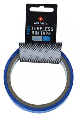 FOND DE JANTE TRANSFORME ROUE ROUTE CLASSIQUE POUR JANTE INTERIEURE 19-23mm EN TUBELESS ADHESIF WELDTITE (ROULEAU 10m)