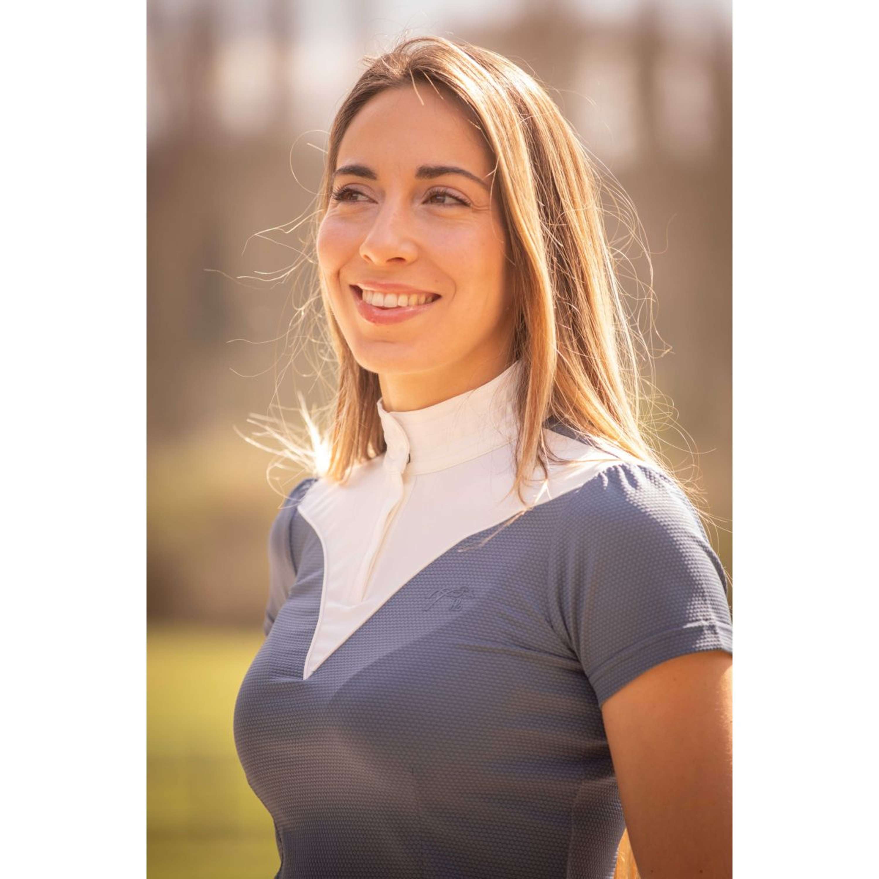 Pénélope Wedstrijdshirt Las Honey Korte Mouwen Blauw