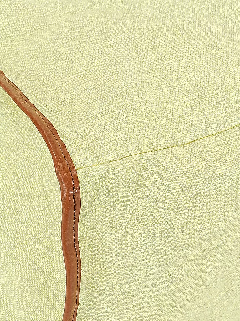 JEROME DREYFUSS Leinentasche - Shopper LEON Medium gelb