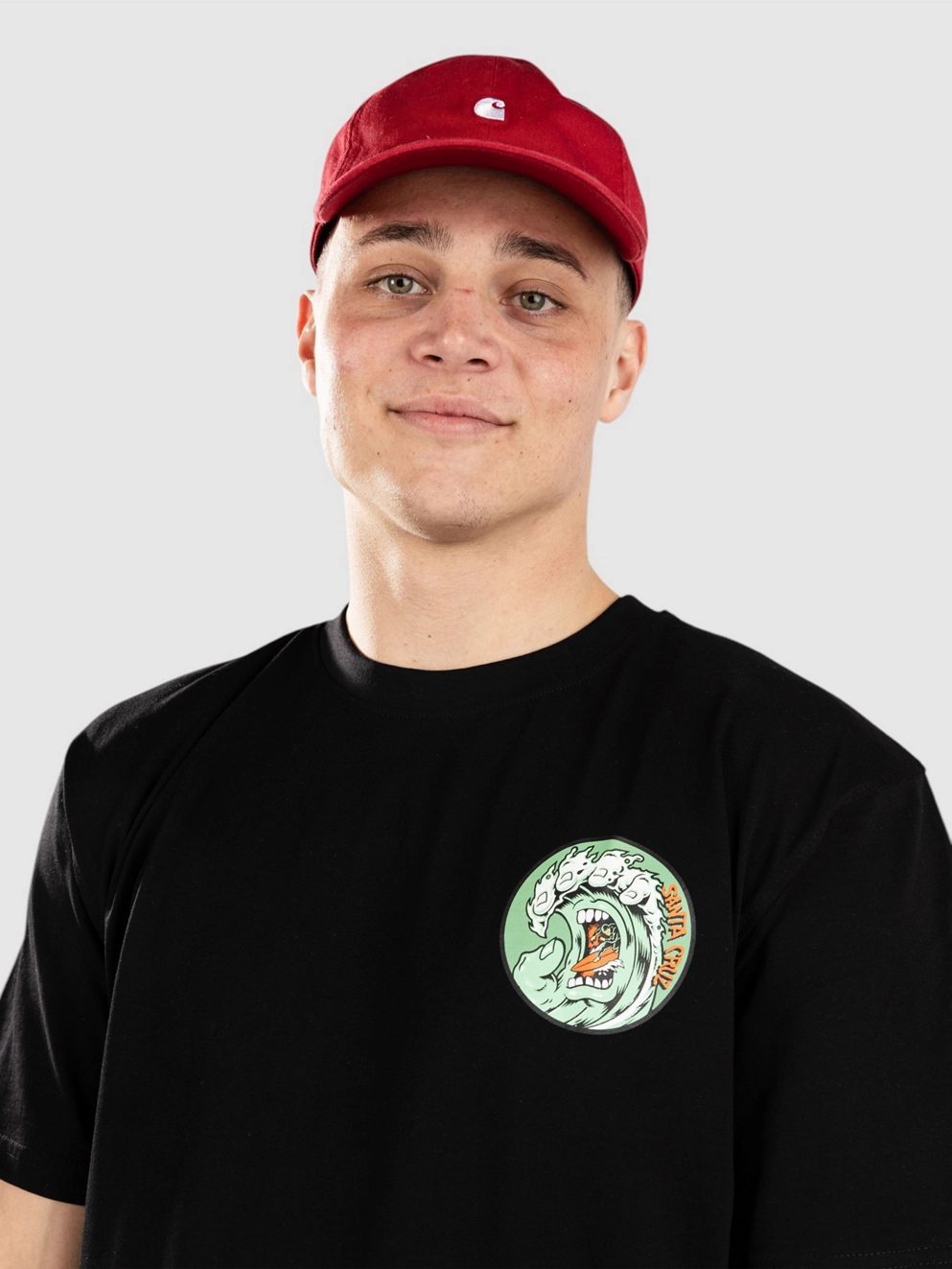 Santa Cruz Screaming Wave T-Shirt black