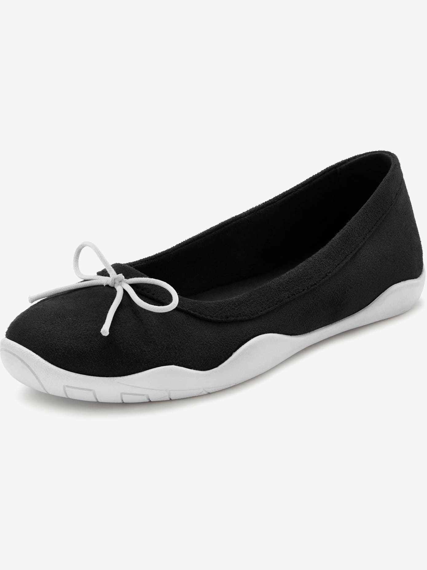 Ballerines avec nœud et semelle ultra-légère et souple