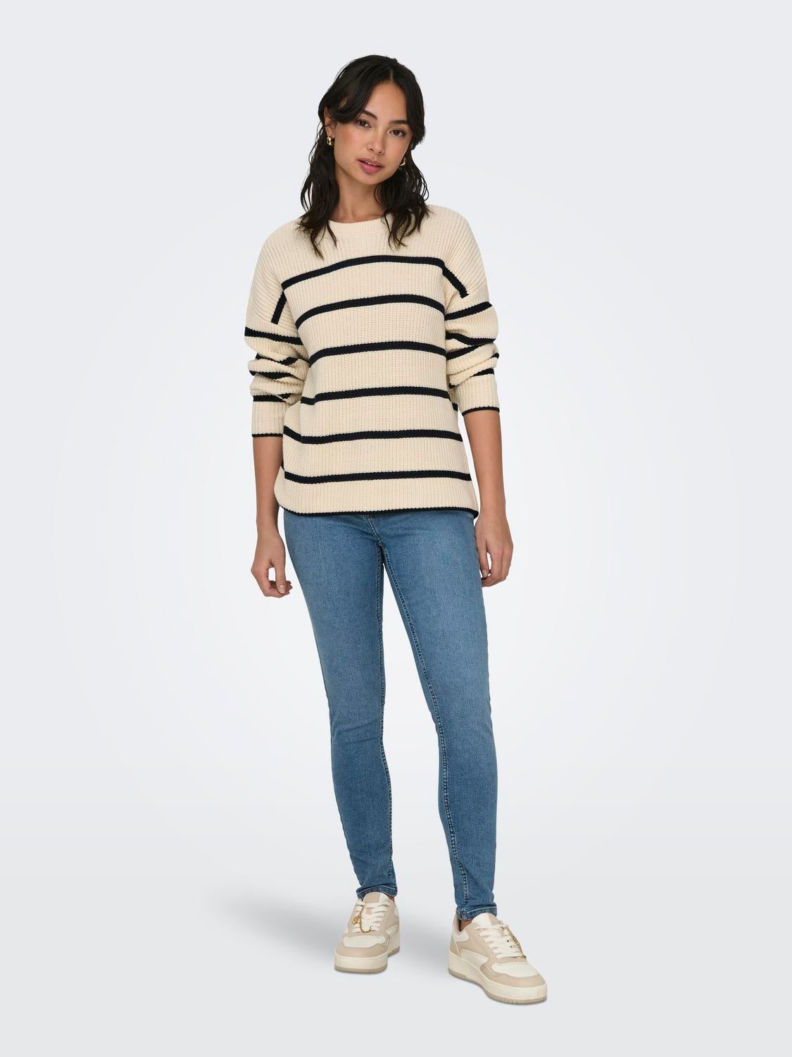 ONLPERNILLE Strickpullover Pumice Stone