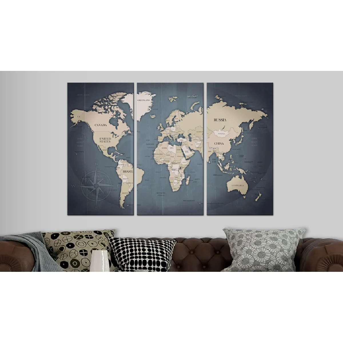 ARTGEIST Anthracitic World 90x60