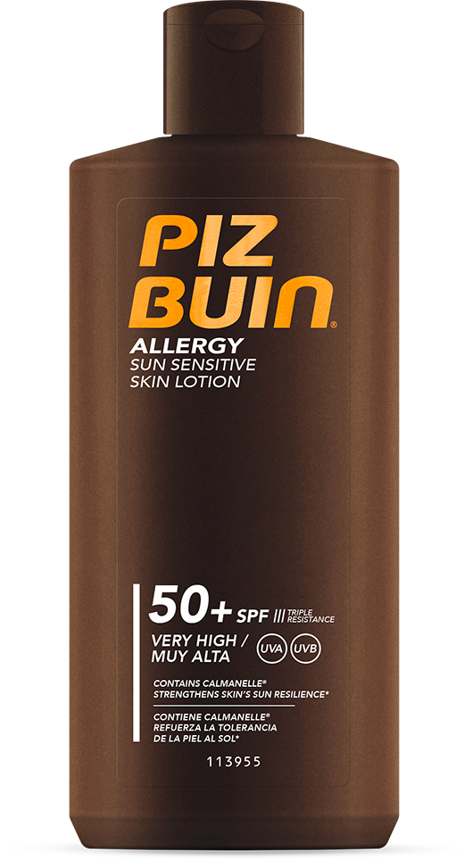 Piz Buin Allergy Sun Sensitive Skin Lotion SPF50+