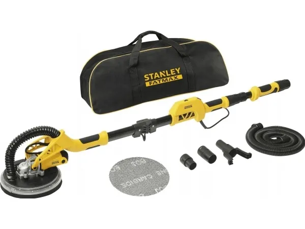 Stanley SFMEE500S, Skivesliber, Sort, Gul, Vekselstrøm, 750 W, 220 - 240 V, 50 - 60 Hz