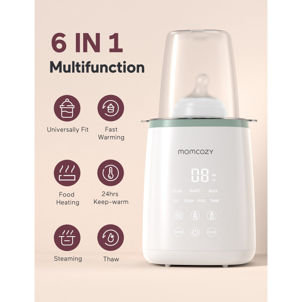 Køb Momcozy MW01 6-in-1 Fast Baby Flaskevarmer