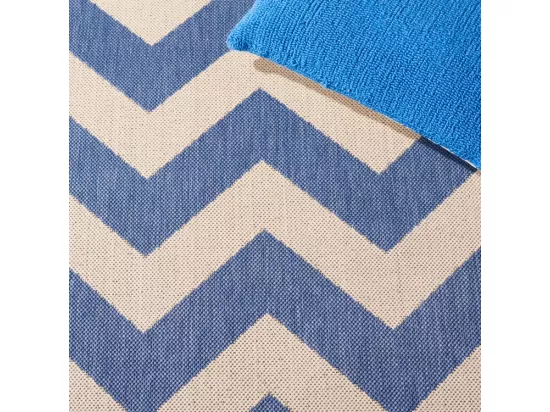Tapis Blue & Beige 69 X 244 cm - Chelsea