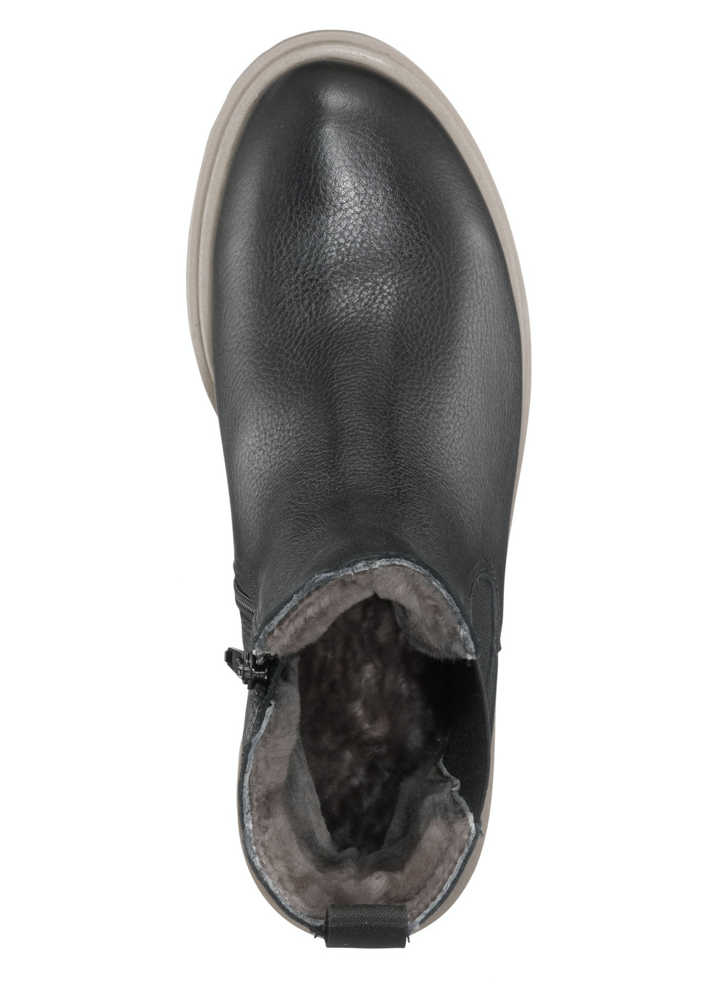 Trendige Stiefelette mit kuscheligem Lammfellfutter