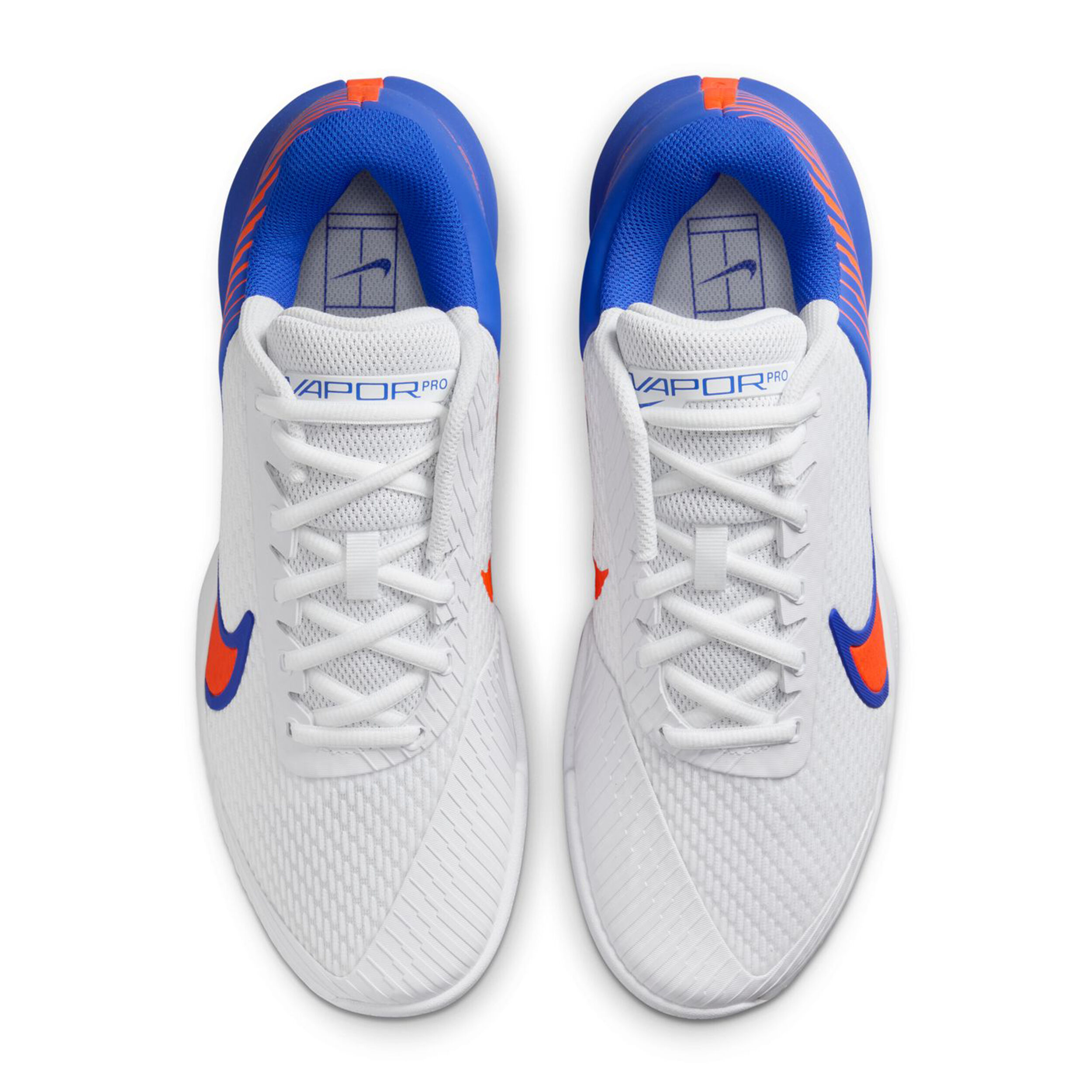 Nike Air Zoom Vapor Pro 2 Chaussures Toutes Surfaces Hommes - Blanc , Bleu