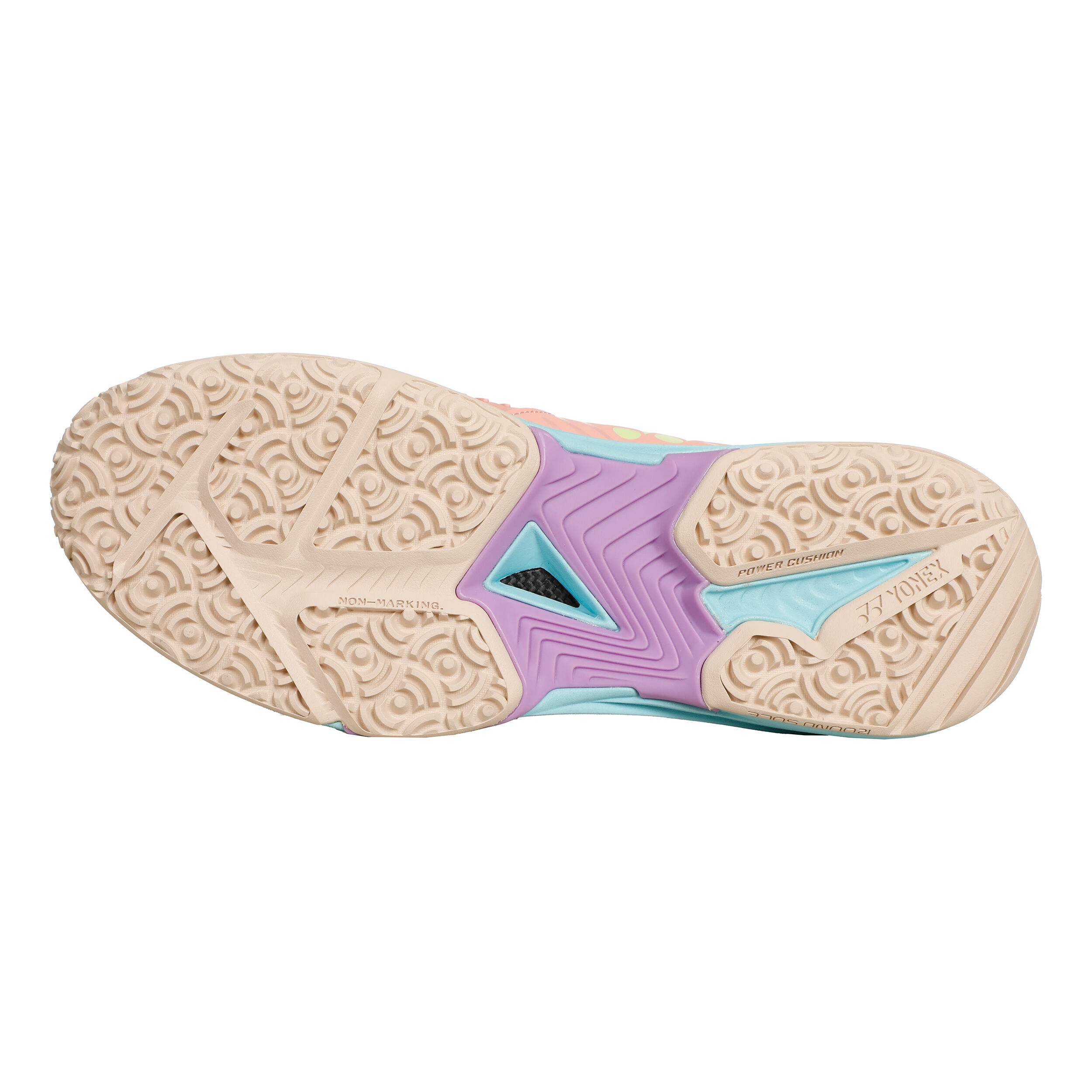 Yonex Sonicage 3 Chaussure Terre Battue Femmes - Corail , Turquoise