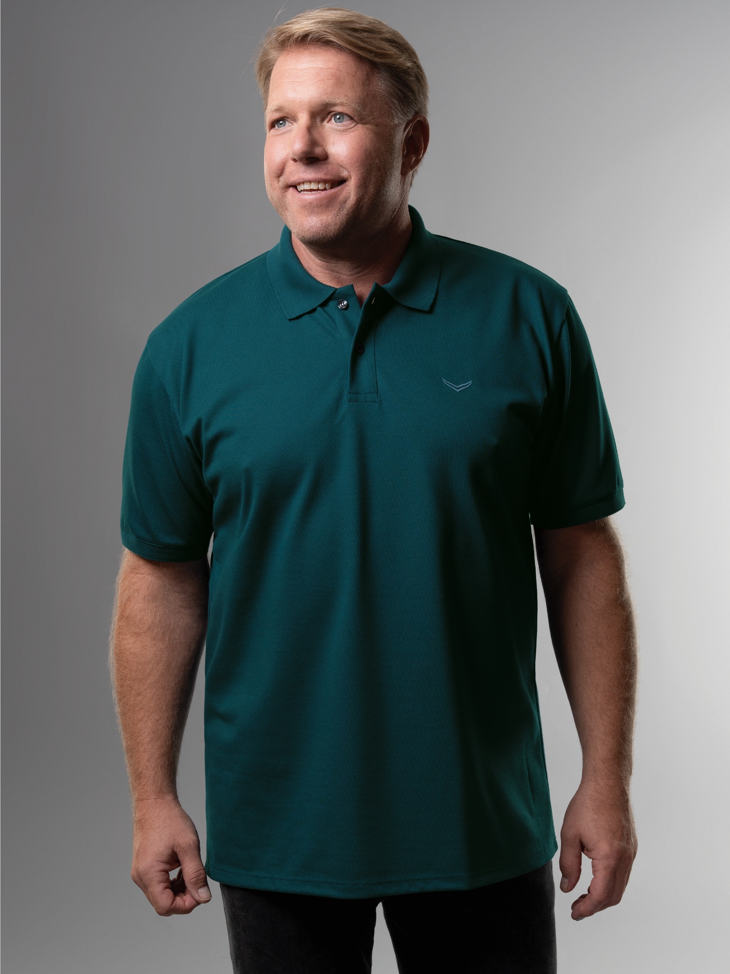 Polo-Shirt 100% Biobaumwolle Saphir