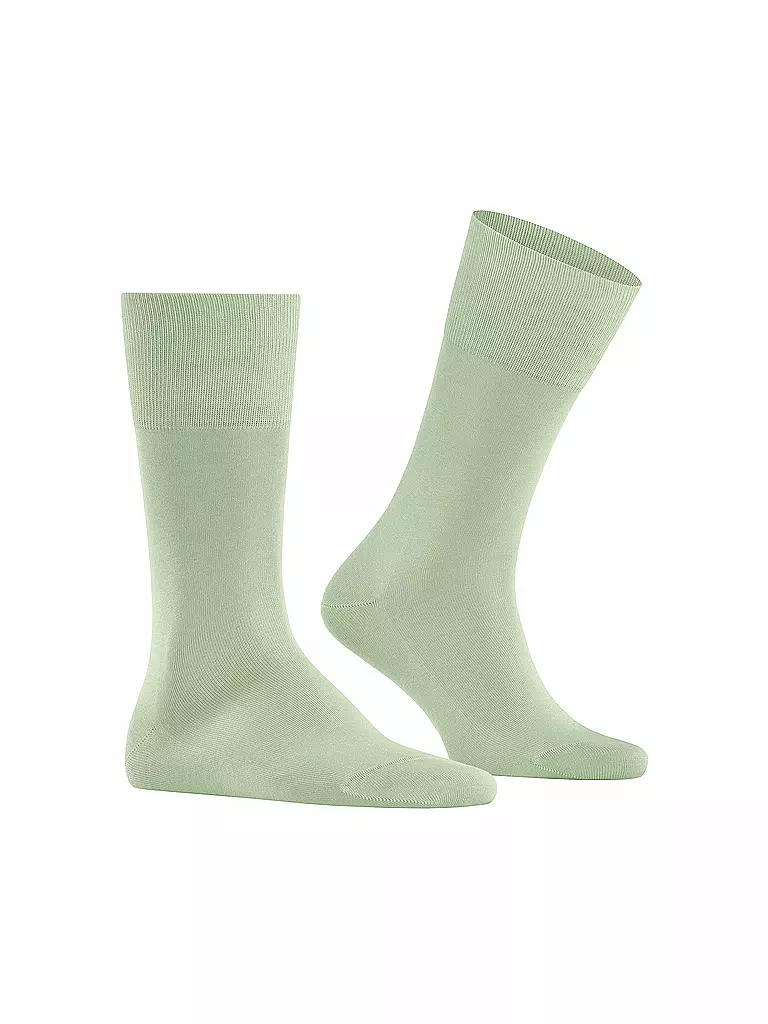 FALKE Socken TIAGO pale olive hellgrün